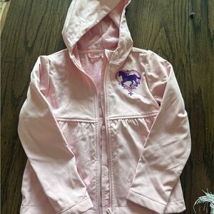 Shyanne Girls Pink Hooded Jacket
